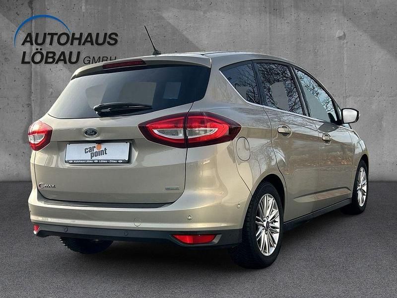 Gebraucht Ford C-MAX Titanium 125 PS (91 kW) 2018 Silber Van / Kleinbus