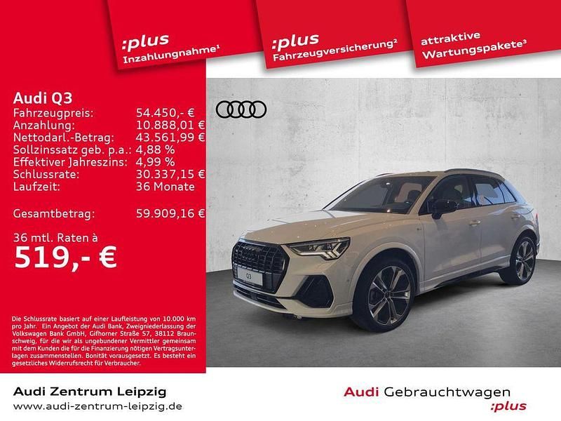 Gebraucht Audi Q3 S-Line 193 PS (141 kW) 2025 Gletscherweiß metallic SUV