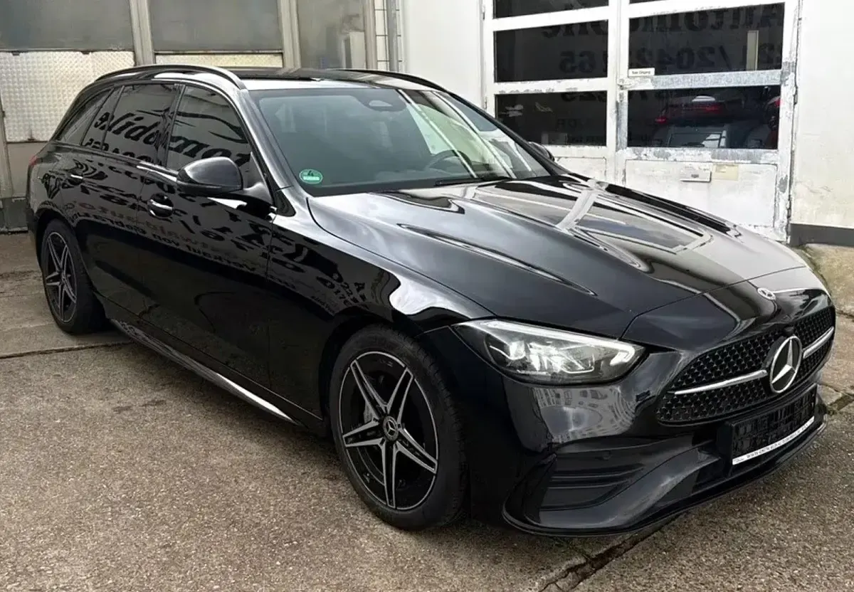 Gebraucht Mercedes 220 AMG line 220 PS (161 kW) 2023 Schwarz Kombi