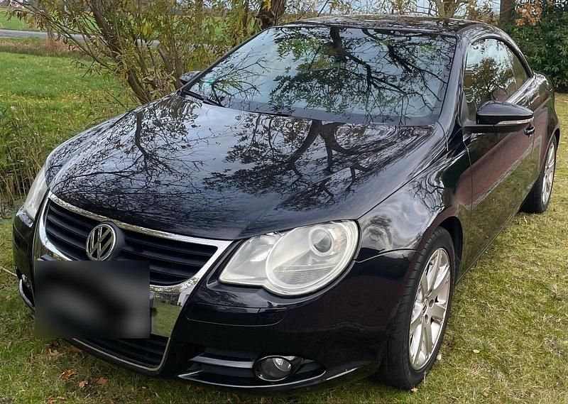 Gebraucht VW Eos 122 PS (89 kW) 2009 Schwarz Cabrio