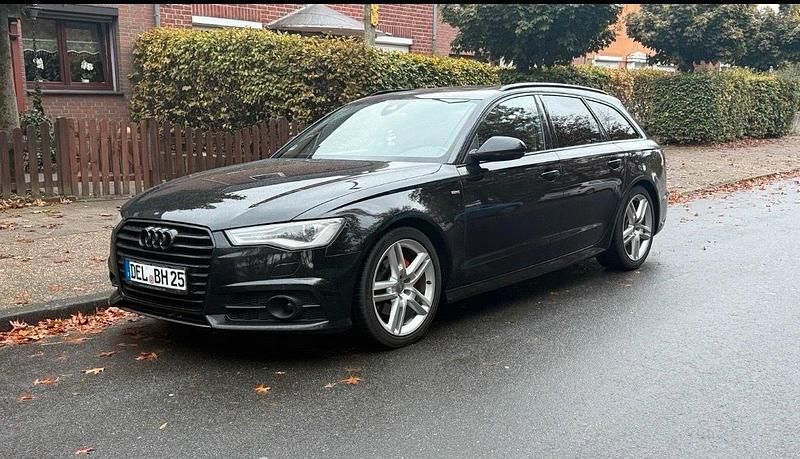 Schwarz Gebraucht 2017 Audi A6 S-Line Kombi | 16.999 € (Etwas zu teuer) - Bild 1/4