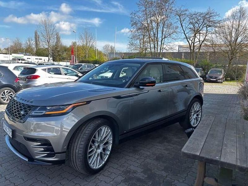 Silicon silver Gebraucht 2018 Land Rover Range Rover Velar SE Dynamic SUV | 37.885 € (Fairer Preis) - Bild 1/4
