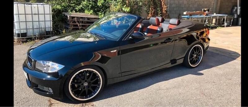 Schwarz Gebraucht 2009 BMW 118 Cabriolet M Sport Cabrio | 7.999 € (Fairer Preis) - Bild 1/4