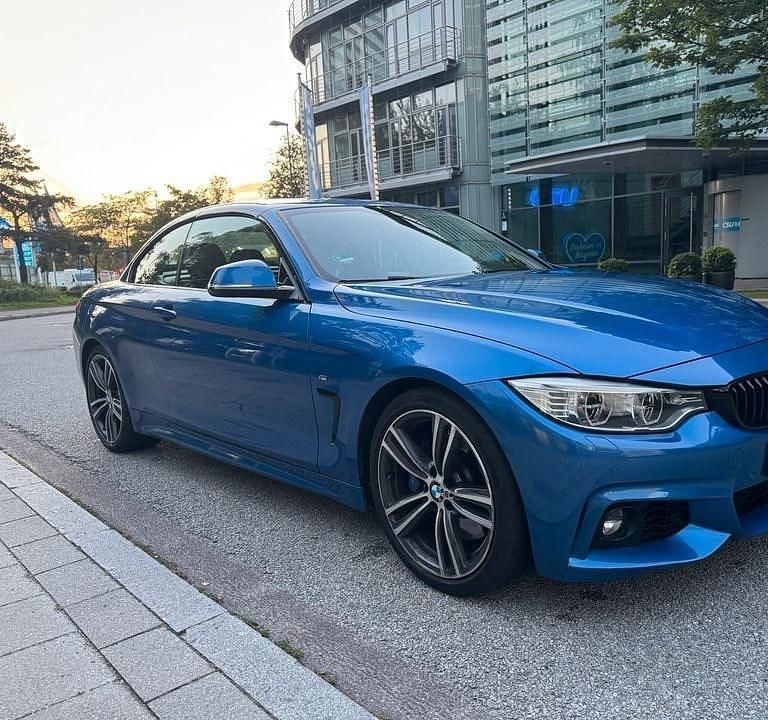 Gebraucht BMW 435 Sport Line 306 PS (225 kW) 2014 Blau Cabrio