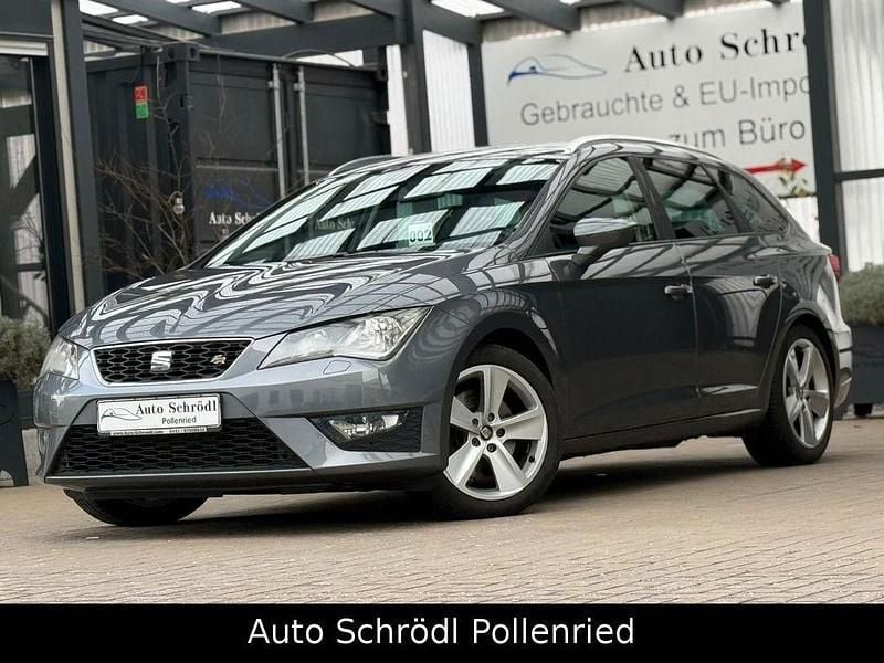 Monsungrau metallic Gebraucht 2015 Seat Leon ST FR Kombi | 9.980 € (Superpreis) - Bild 1/4