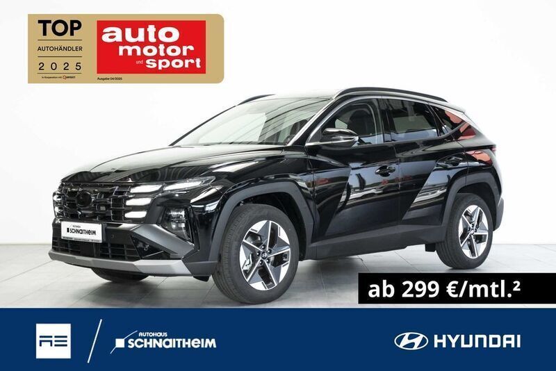 Grau Neu 2024 Hyundai Tucson Trend SUV | 38.790 € (Superpreis) - Bild 1/3