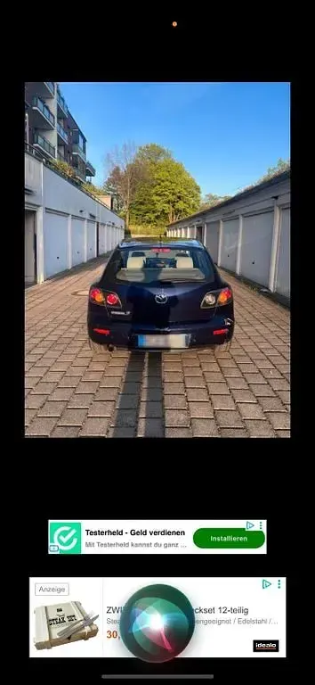 Gebraucht Mazda 3 Comfort 84 PS (61 kW) 2005 Blau Limousine