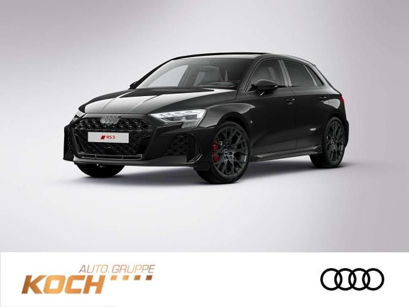 Mythosschwarz metallic Neu 2025 Audi RS3 Kleinwagen | 79.890 € - Bild 1/4