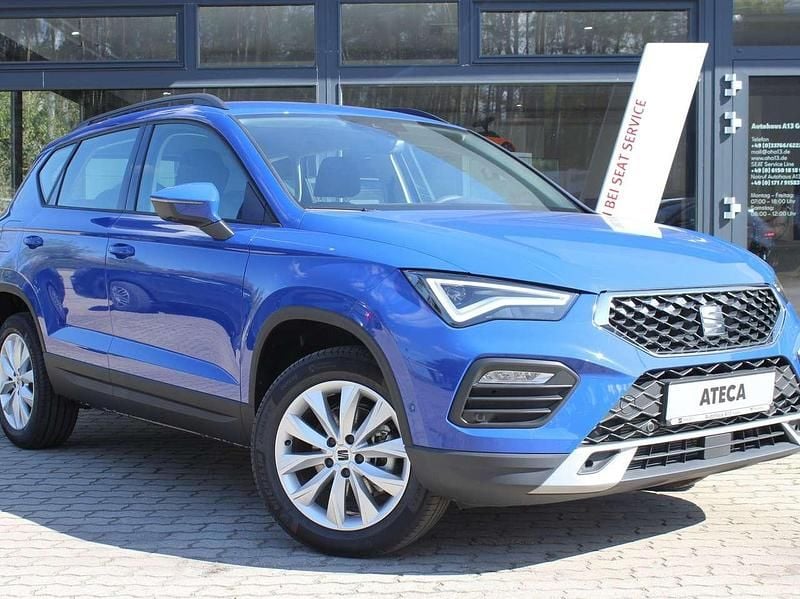 Usado Seat Ateca Style 150 CV (110 kW) 2022 Azul SUV