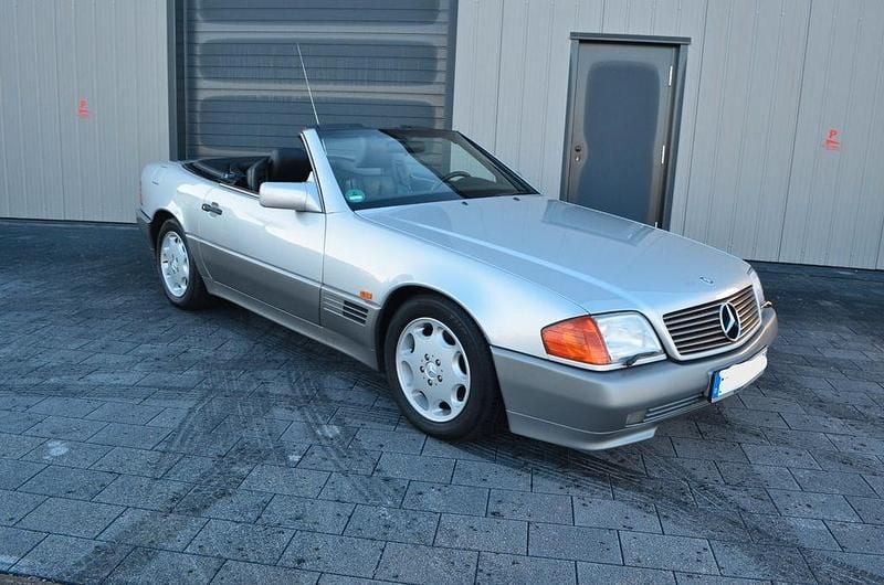 Gebraucht Mercedes SL500 320 PS (235 kW) 1993 Silber Cabrio