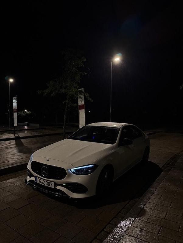 Weiß Gebraucht 2024 Mercedes C220 Limousine | 34.000 € (Superpreis) - Bild 1/4