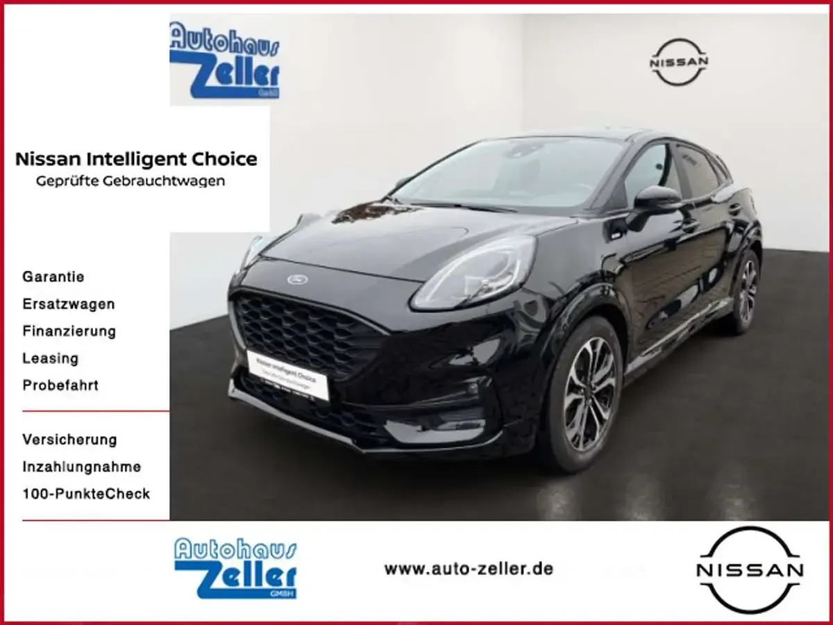 Gebraucht Ford Puma ST 125 PS (91 kW) 2021 Schwarz SUV