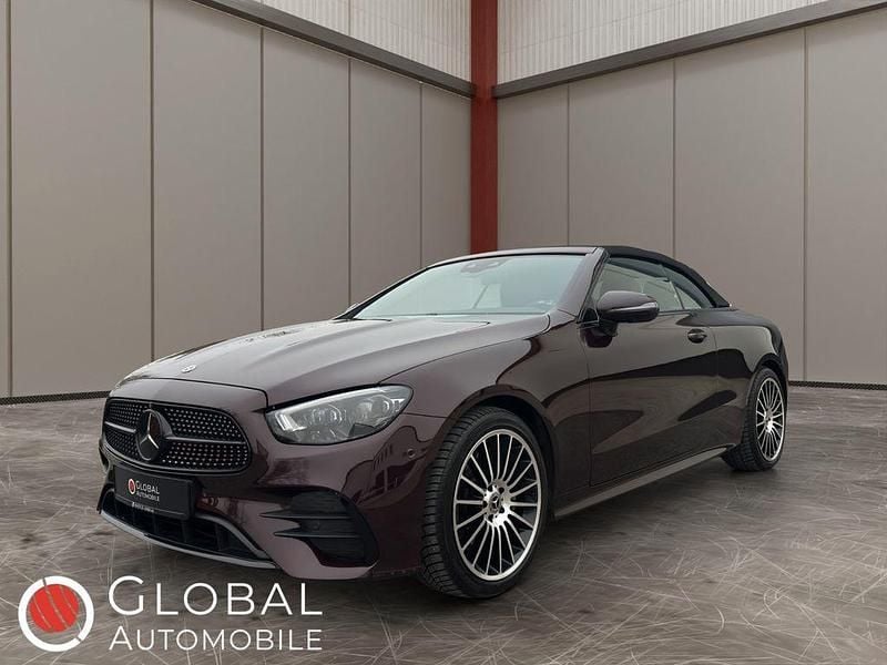 Rot Gebraucht 2021 Mercedes E400 Cabrio | 53.500 € (Fairer Preis) - Bild 1/4