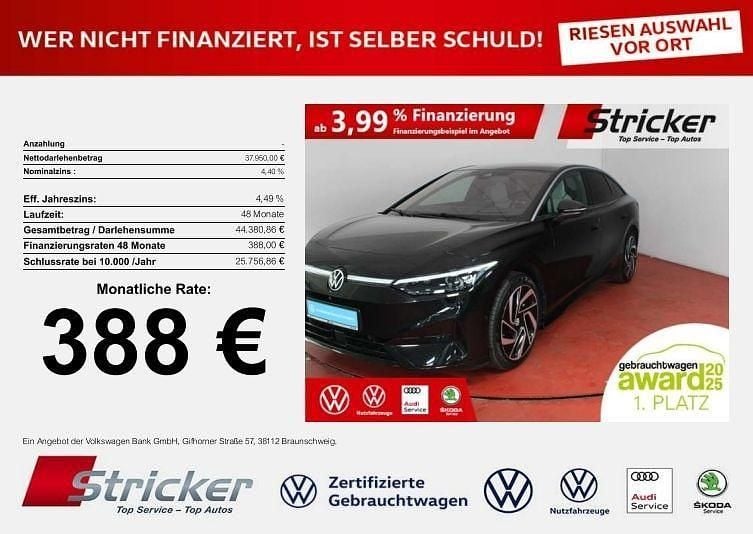 Gebraucht VW ID.7 Pro 210 kW (286 PS) 2023 Grenadillschwarz metallic (metallic) Limousine