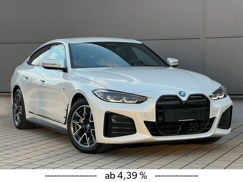 Weiß Gebraucht 2023 BMW i4 M Sport Limousine | 45.490 € (Superpreis) - Bild 1/4
