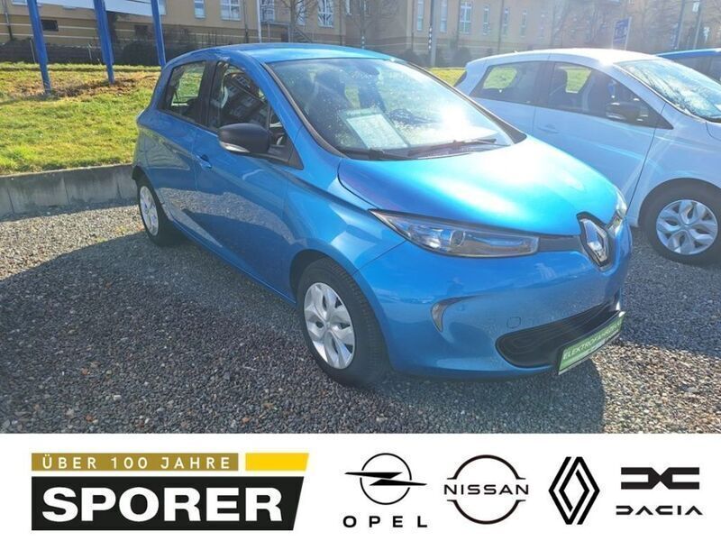 Bleu foudre (metallic) Gebraucht 2019 Renault Zoe Life Kleinwagen | 9.990 € - Bild 1/4