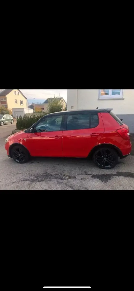Gebraucht Skoda Fabia Monte Carlo 86 PS (63 kW) 2011 Rot Kleinwagen