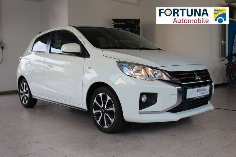 Weiß Gebraucht 2021 Mitsubishi Space Star Invite Kleinwagen | 8.480 € (Fairer Preis) - Bild 1/4