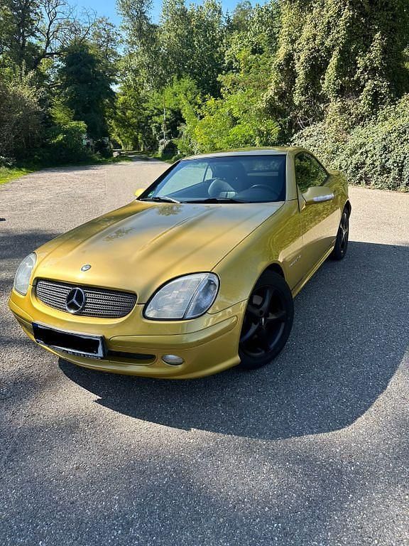 Gelb Gebraucht 2000 Mercedes SLK200 Cabrio | 2.900 € (Superpreis) - Bild 1/4