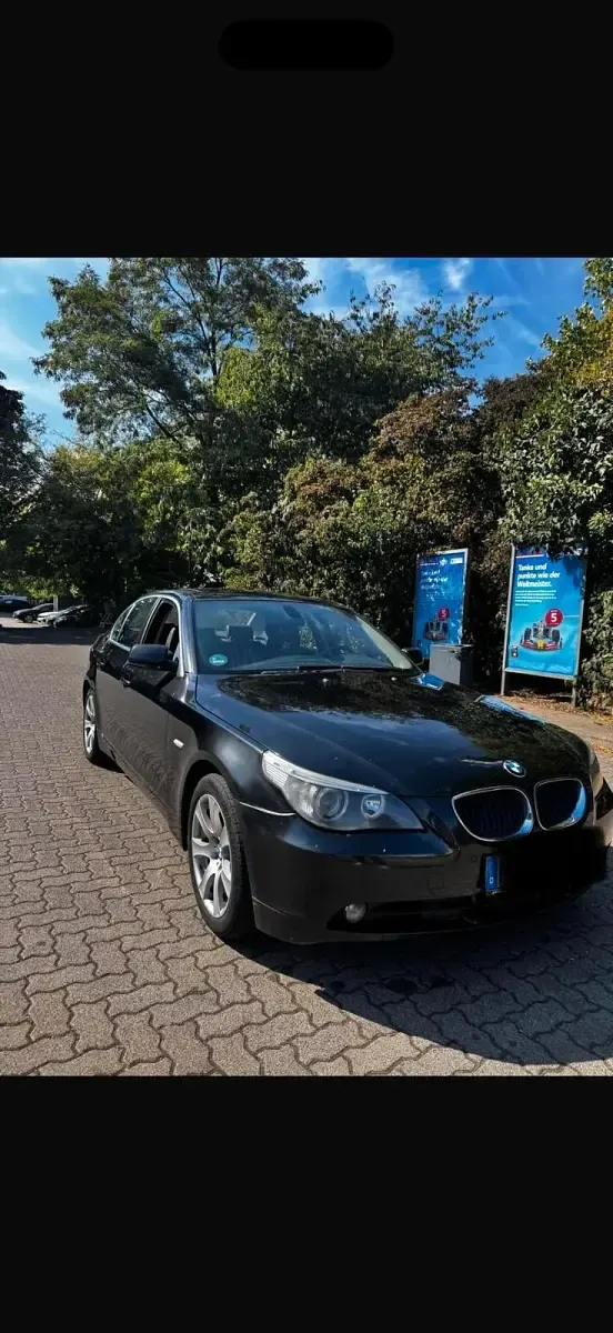 Usata BMW 520 163 CV (119 kW) 2006 Nero Berlina
