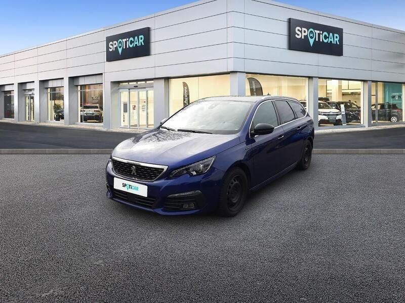 Blau Gebraucht 2020 Peugeot 308 GT-line Kombi | 12.900 € (Fairer Preis) - Bild 1/3