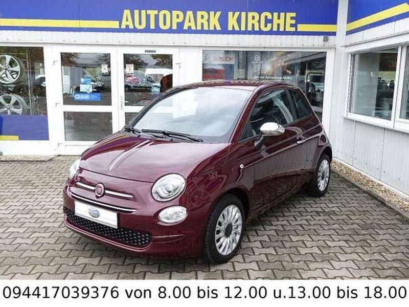 Rot Gebraucht 2021 Fiat 500 Lounge Limousine | 10.490 € (Guter Preis) - Bild 1/4