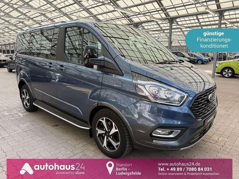 Chromablau metallic Gebraucht 2023 Ford Transit Custom Active Van / Kleinbus | 39.990 € (Superpreis) - Bild 1/4