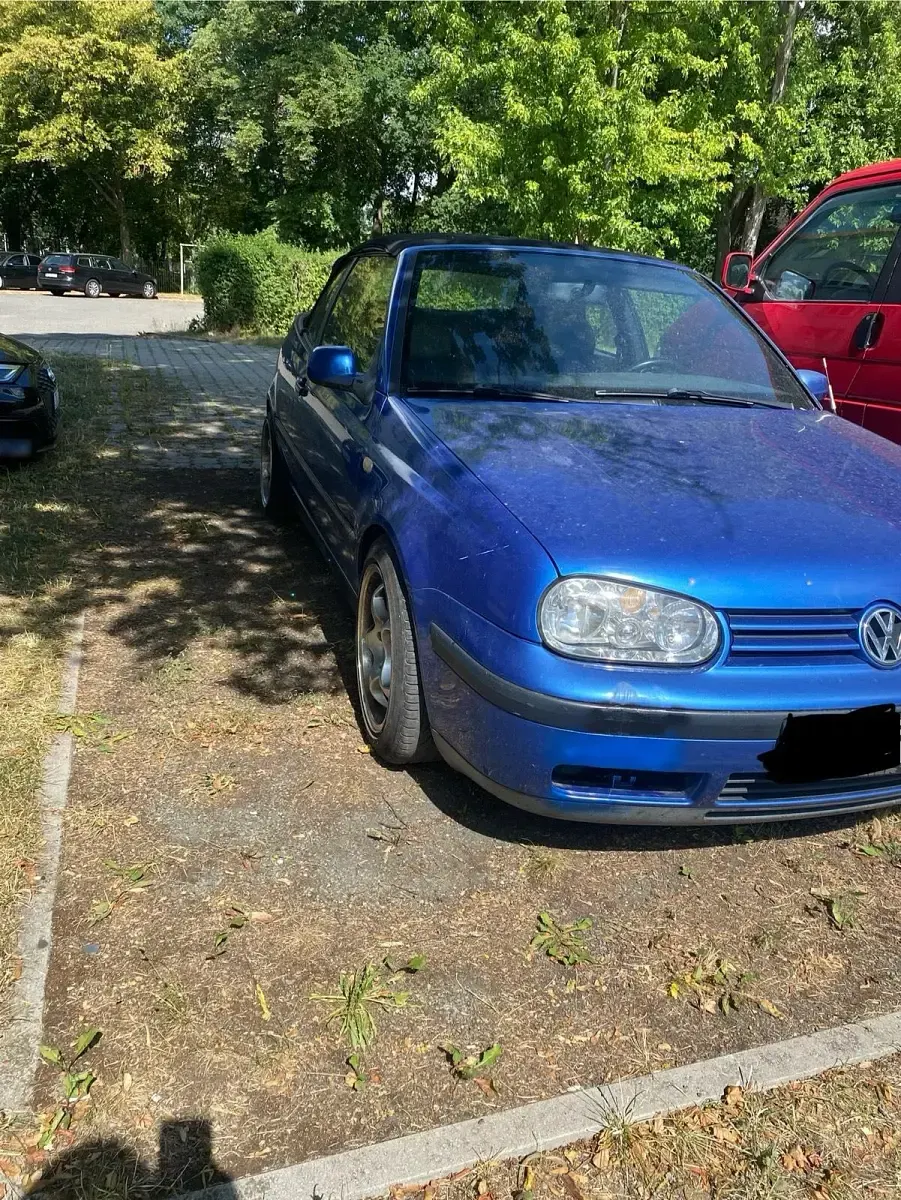 Gebraucht VW Golf Cabriolet 101 PS (74 kW) 2000 Blau Cabrio