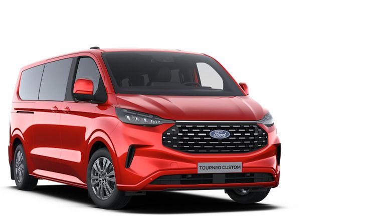 Artisan red metallic Gebraucht 2024 Ford Tourneo Custom Titanium | 69.377 € - Bild 1/1