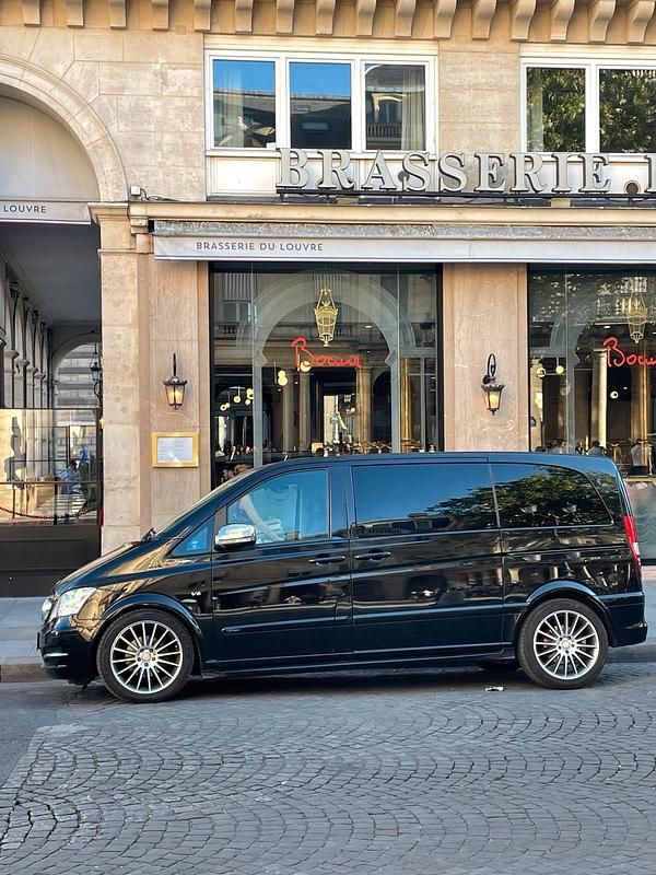 Schwarz Gebraucht 2011 Mercedes Viano Avantgarde Van / Kleinbus | 18.999 € (Teuer) - Bild 1/4