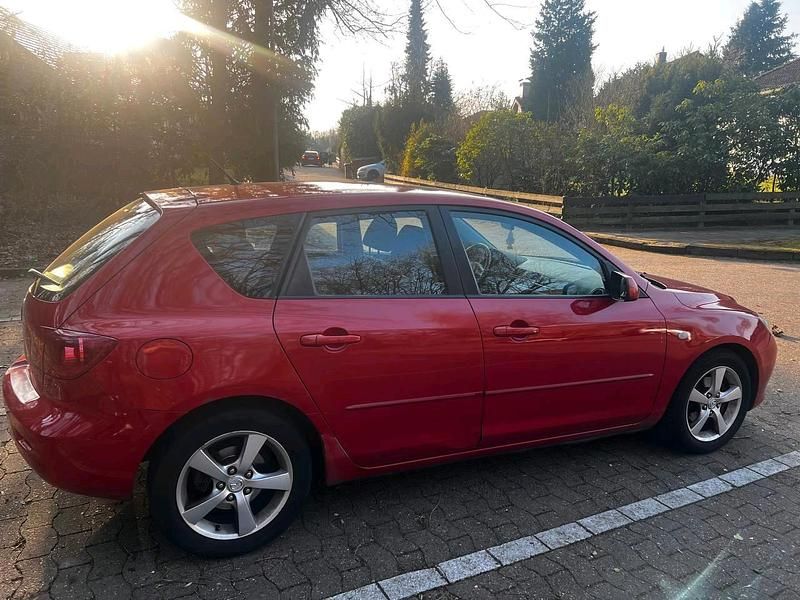 Gebraucht Mazda 3 2005 Rot Kleinwagen