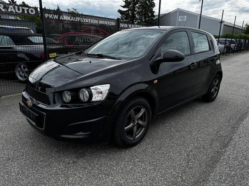 Schwarz Gebraucht 2012 Chevrolet Aveo LT Kleinwagen | 1.950 € (Guter Preis) - Bild 1/4