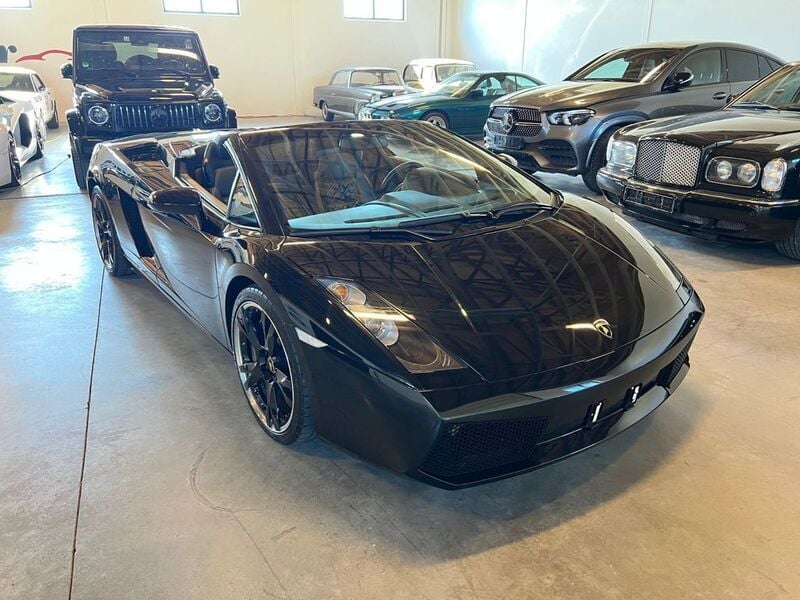 Schwarz Gebraucht 2009 Lamborghini Gallardo Cabrio | 112.000 € (Fairer Preis) - Bild 1/4