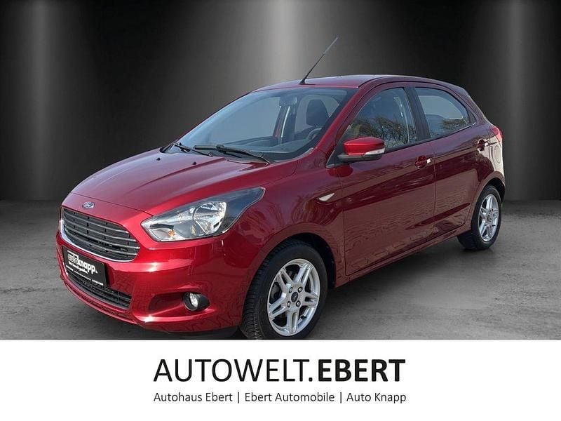 Gebraucht Ford Ka Plus Cool & Sound Edition 86 PS (63 kW) 2018 Rot Kleinwagen