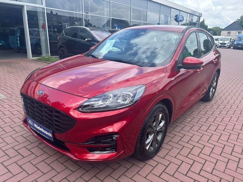 Lucidrot metallic Gebraucht 2022 Ford Kuga ST-Line SUV | 25.490 € (Fairer Preis) - Bild 1/4