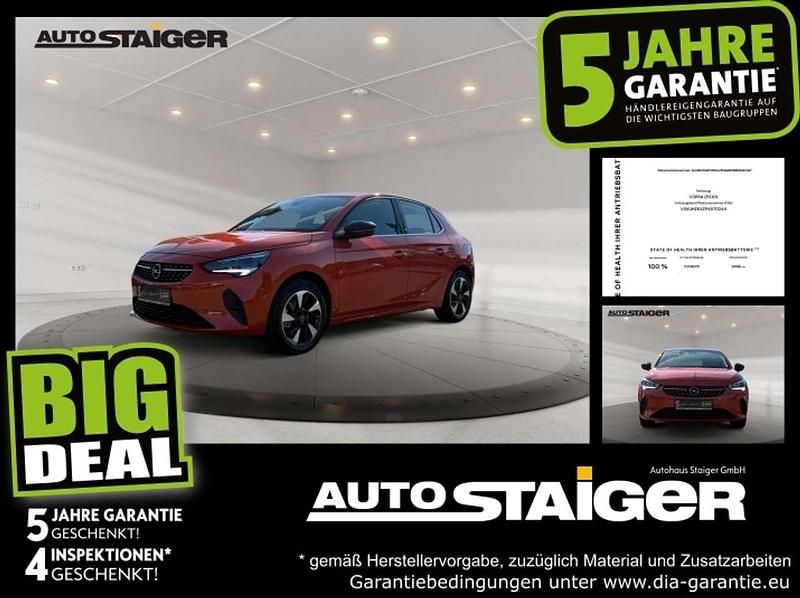 Power orange/dynamik orange Gebraucht 2023 Opel Corsa-e Elegance Kleinwagen | 16.990 € (Guter Preis) - Bild 1/4