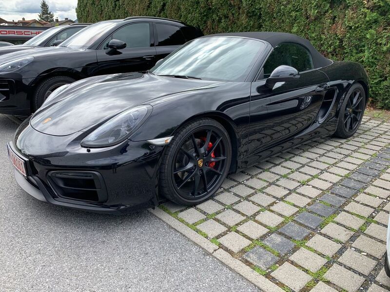 Schwarz Gebraucht 2015 Porsche Boxster GTS Cabrio | 61.900 € (Superpreis) - Bild 1/4