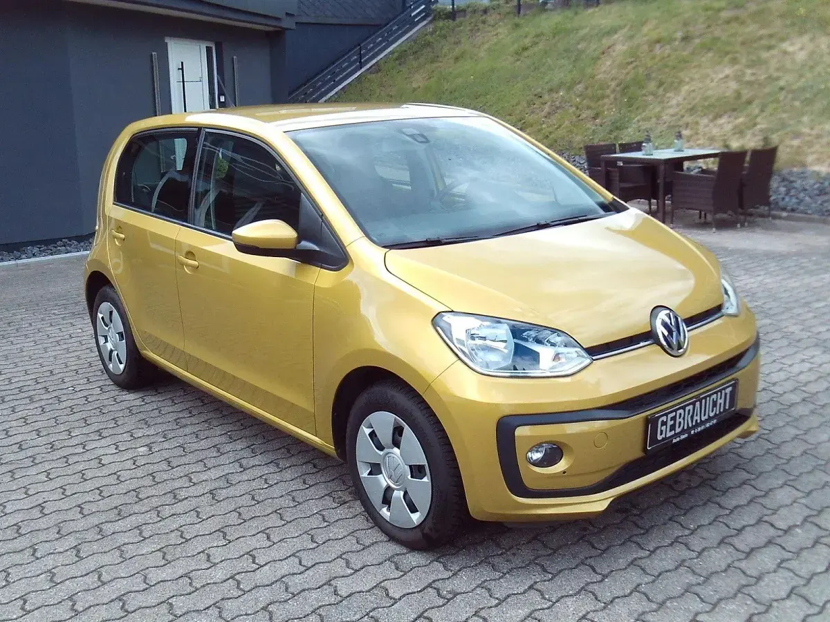 Gebraucht VW up! Move 60 PS (44 kW) 2019 Gelb Kleinwagen