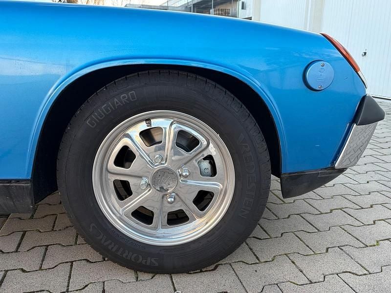 Gebraucht Porsche 914 95 PS (69 kW) 1976 Blau Cabrio