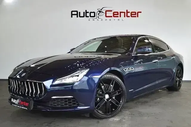 Gebraucht Maserati Quattroporte GranLusso 430 PS (316 kW) 2017 Blau Limousine