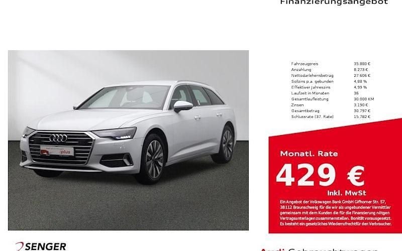 Weiß Gebraucht 2021 Audi A6 Sport Kombi | 35.880 € (Fairer Preis) - Bild 1/4