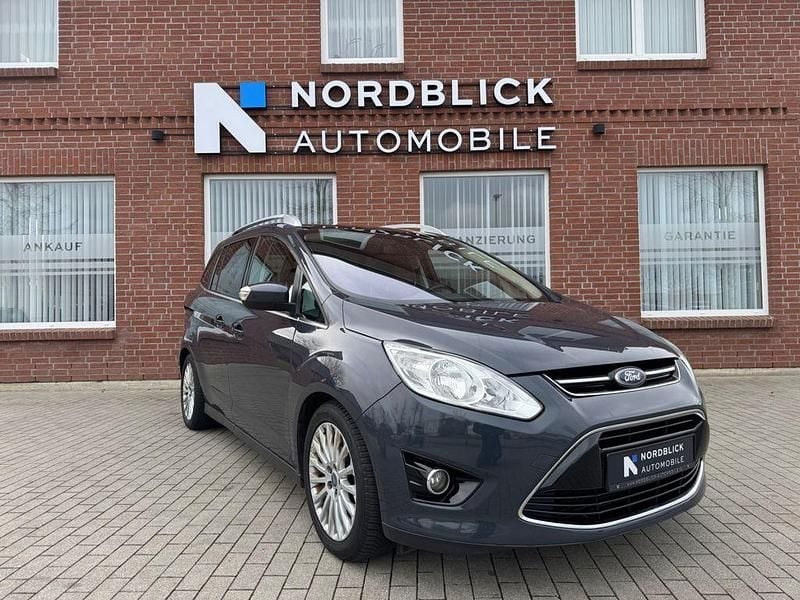 Gebraucht Ford Grand C-Max Titanium 163 PS (119 kW) 2014 Grau Van / Kleinbus
