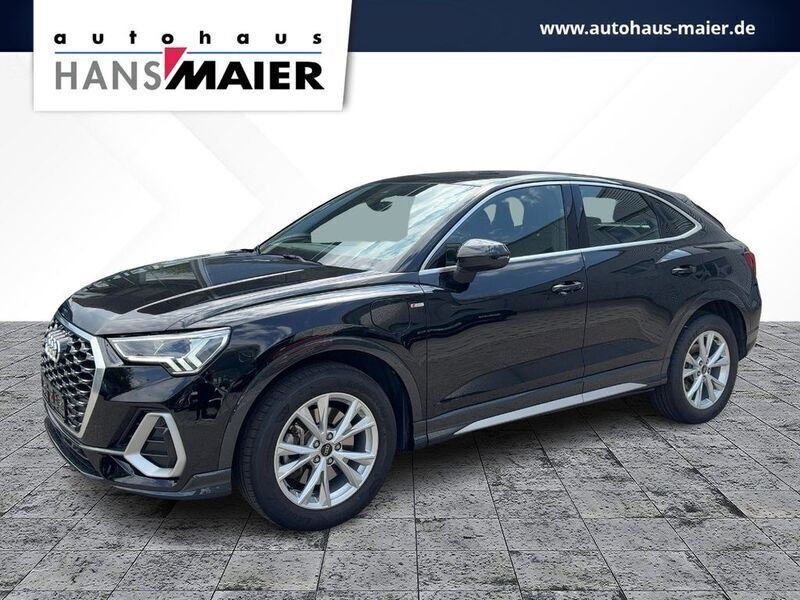 Mythosschwarz metallic Gebraucht 2022 Audi Q3 Sportback S-Line SUV | 36.400 € (Guter Preis) - Bild 1/4