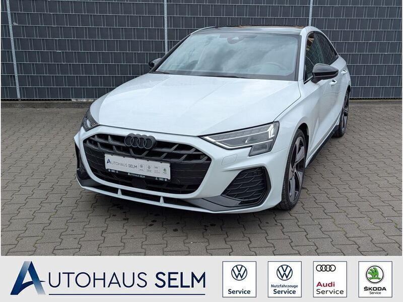 Weiss Gebraucht 2024 Audi A3 S-Line Limousine | 39.480 € - Bild 1/4
