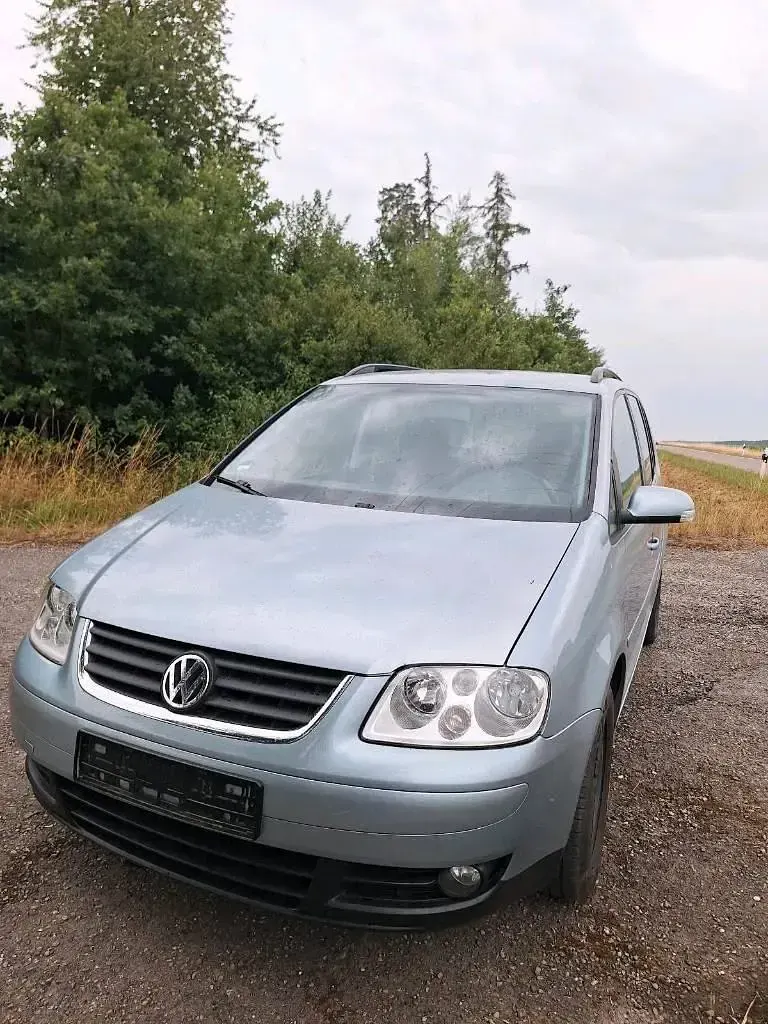 Gebraucht VW Touran 116 PS (85 kW) 2006 Blau Van / Kleinbus