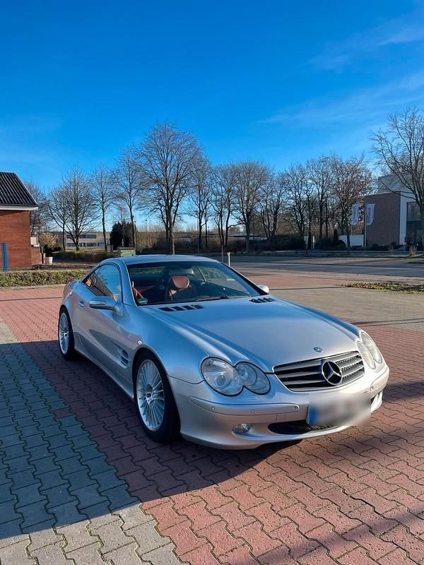 Silber Gebraucht 2003 Mercedes SL350 Cabrio | 14.900 € (Fairer Preis) - Bild 1/4