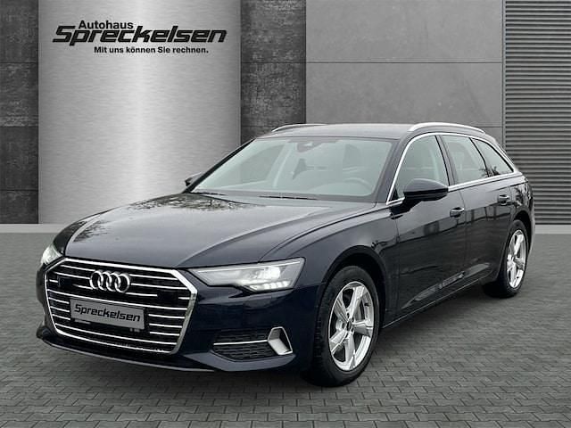 Firmamentblau metallic Gebraucht 2022 Audi A6 Sport Kombi | 33.990 € (Fairer Preis) - Bild 1/4