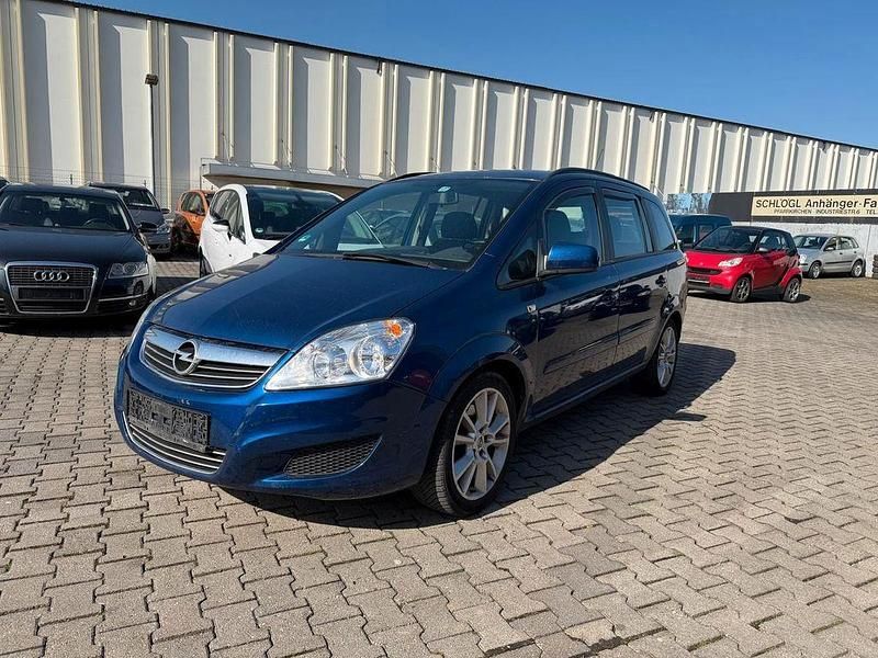 Gebraucht Opel Zafira 120 PS (88 kW) 2010 Blau Van / Kleinbus