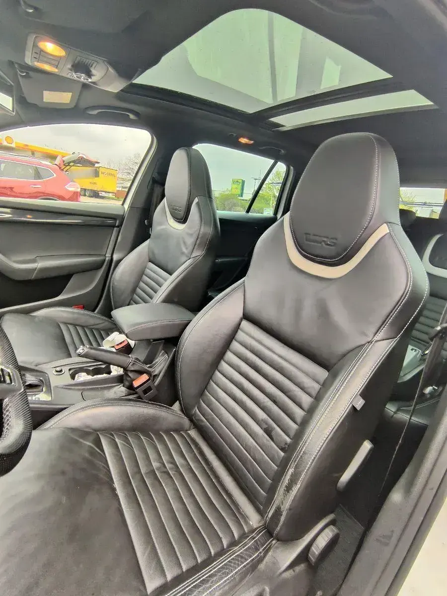 Gebraucht Skoda Octavia RS 184 PS (135 kW) 2016 Weiß Kleinwagen
