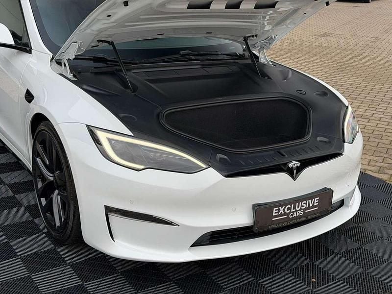 Gebraucht Tesla Model S Plaid 759 kW (1033 PS) 2022 Weiß Kleinwagen